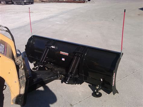 skid steer manual snow blade|best skid steer snow plow.